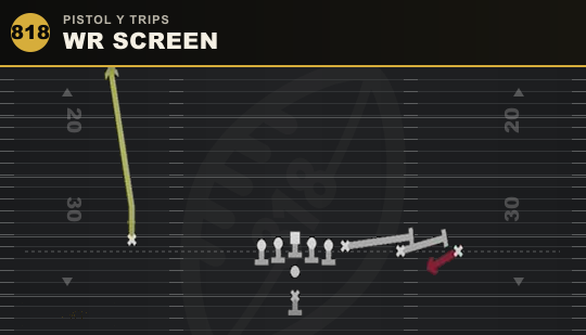 WR SCREEN from Pistol Y Trips