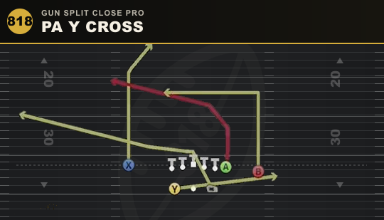 PA Y CROSS from Gun Split Close Pro