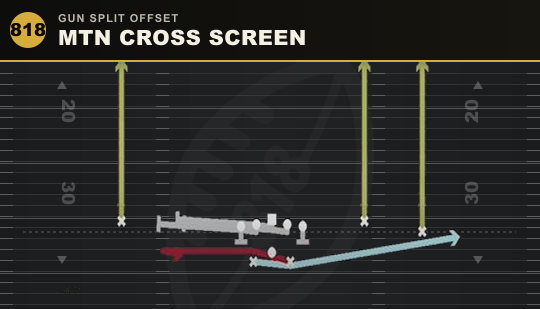 MTN CROSS SCREEN from Gun Split Offset