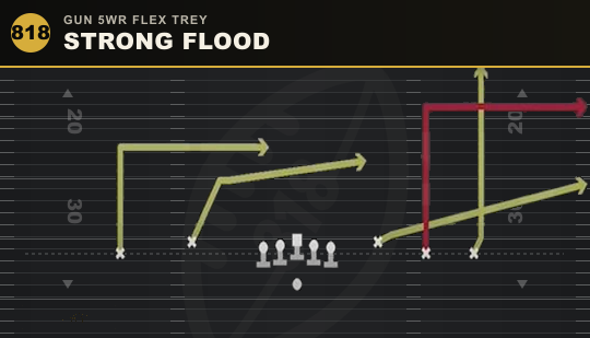 STRONG FLOOD from Gun 5WR Flex Trey