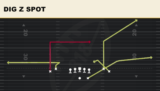 DIG Z SPOT from Tight Open