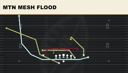 MTN MESH FLOOD from Y Off Trio Close Wk