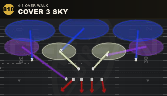 COVER 3 SKY from 4-3 Over Walk