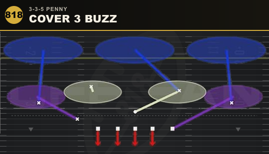 COVER 3 BUZZ from 3-3-5 Penny