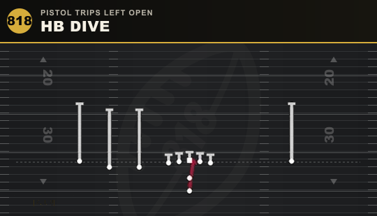 HB DIVE from Pistol Trips Left Open