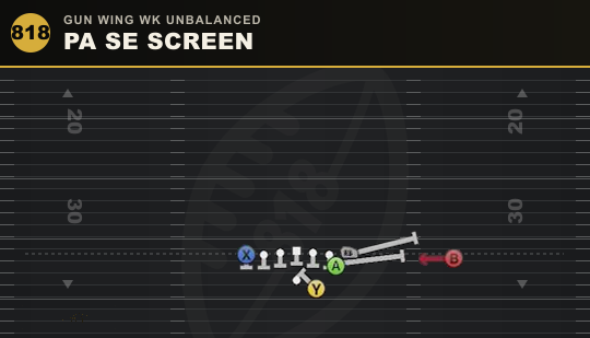PA SE SCREEN from Gun Wing Wk Unbalanced