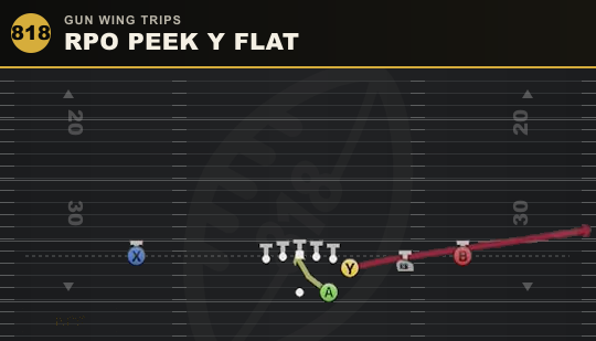 RPO PEEK Y FLAT from Gun Wing Trips