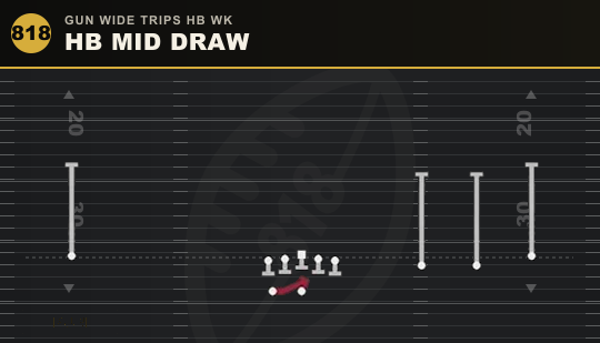 HB MID DRAW from Gun Wide Trips HB Wk