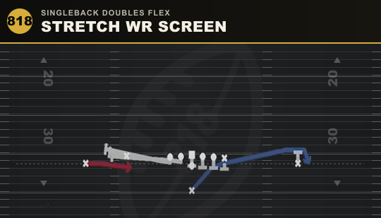 STRETCH WR SCREEN from Singleback Doubles Flex