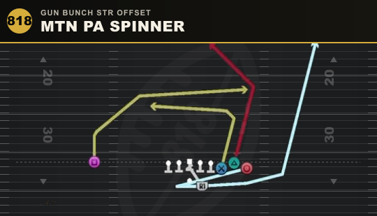 MTN PA SPINNER from Gun Bunch Str Offset