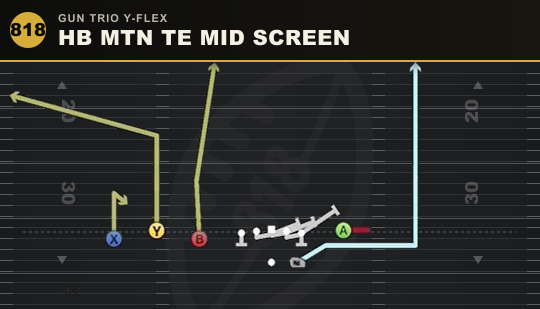 HB MTN TE MID SCREEN from Gun Trio Y-Flex
