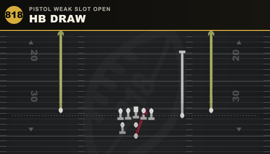 HB DRAW from Pistol Weak Slot Open