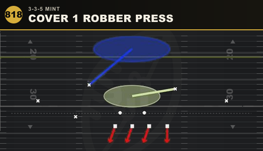 COVER 1 ROBBER PRESS from 3-3-5 Mint