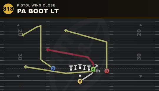 PA BOOT LT from Pistol Wing Close