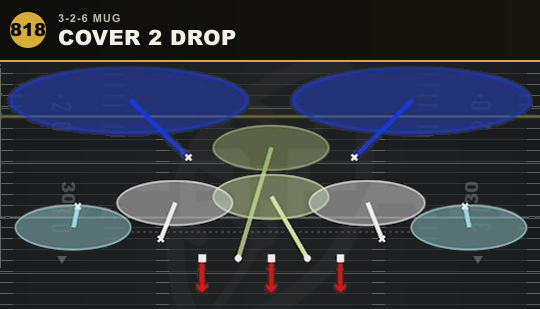 COVER 2 DROP from 3-2-6 Mug