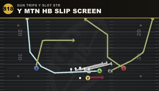 Y MTN HB SLIP SCREEN from Gun Trips Y Slot Str