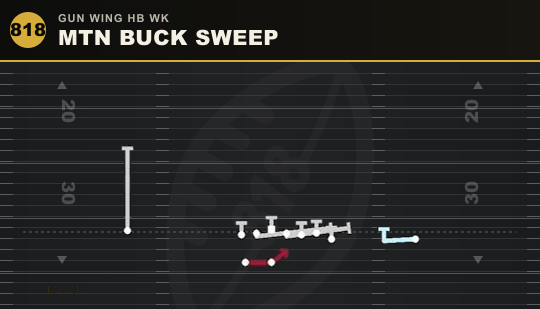 MTN BUCK SWEEP from Gun Wing HB Wk