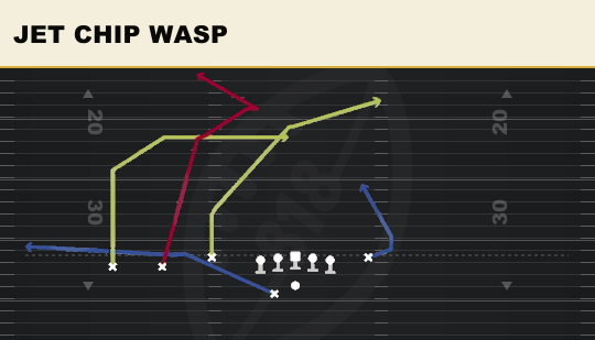 JET CHIP WASP from Trey Y-Flex Str