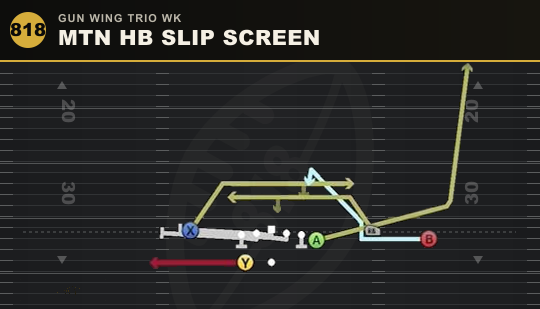 MTN HB SLIP SCREEN from Gun Wing Trio Wk