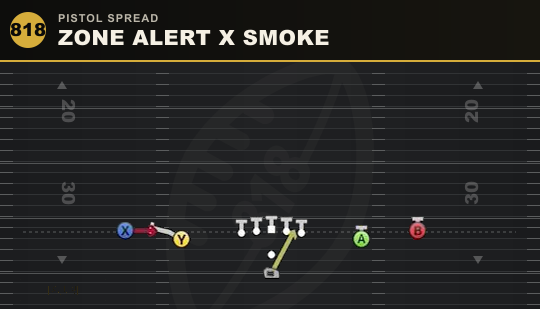 ZONE ALERT X SMOKE from Pistol Spread
