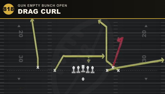 DRAG CURL from Gun Empty Bunch Open