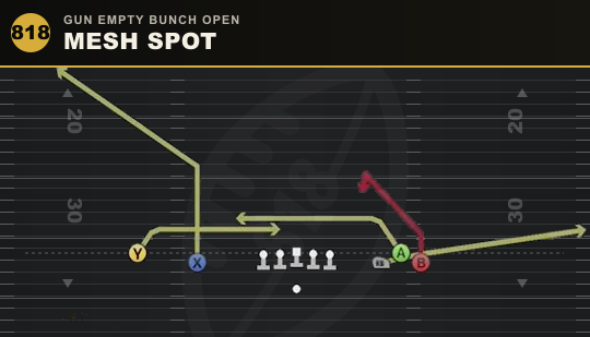 MESH SPOT from Gun Empty Bunch Open