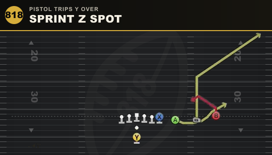 SPRINT Z SPOT from Pistol Trips Y Over