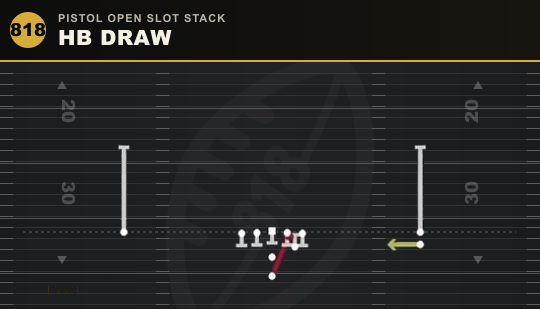 HB DRAW from Pistol Open Slot Stack