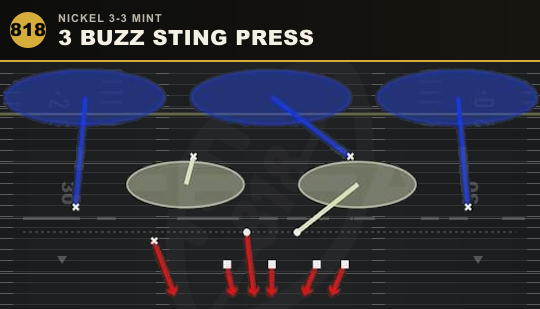 3 BUZZ STING PRESS from Nickel 3-3 Mint