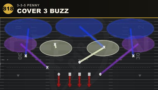COVER 3 BUZZ from 3-3-5 Penny
