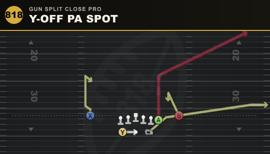 Y-OFF PA SPOT from Gun Split Close Pro