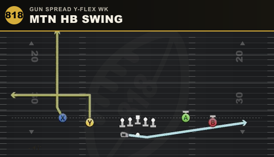MTN HB SWING from Gun Spread Y-Flex Wk