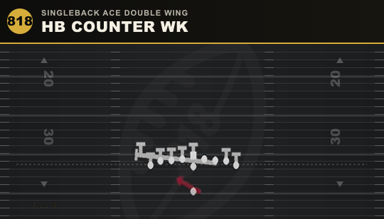 HB COUNTER WK from Singleback Ace Double Wing