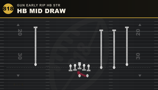 HB MID DRAW from Gun Early Rip HB Str