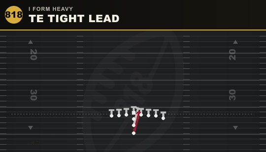TE TIGHT LEAD from I Form Heavy