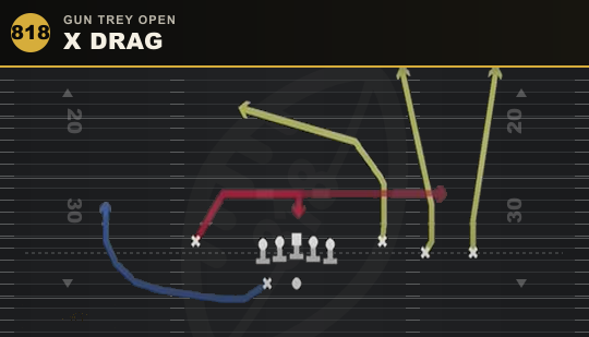 X DRAG from Gun Trey Open