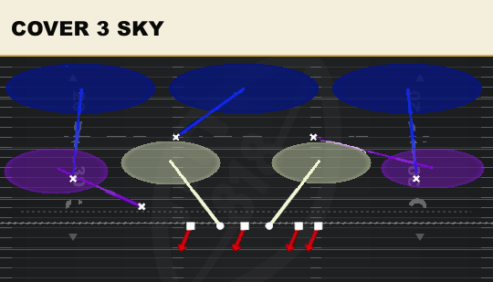 COVER 3 SKY from 2-4 Odd Dbl Mug