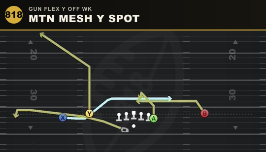 MTN MESH Y SPOT from Gun Flex Y Off Wk