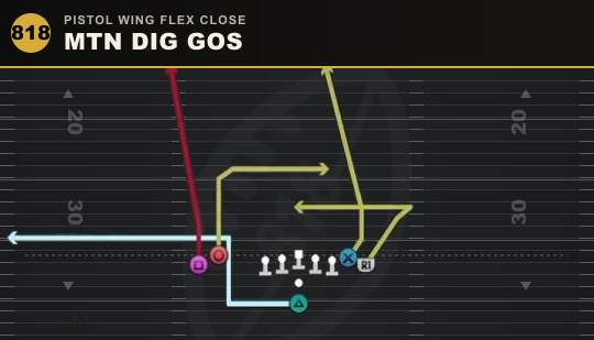 MTN DIG GOS from Pistol Wing Flex Close
