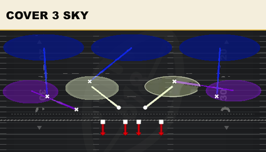 COVER 3 SKY from 3-3-5 Over Flex