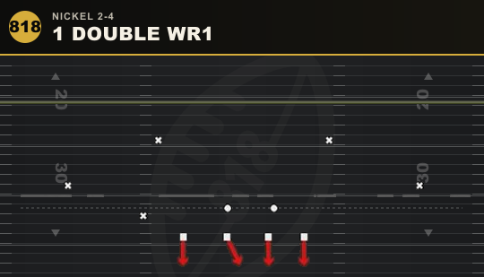 1 DOUBLE WR1 from Nickel 2-4