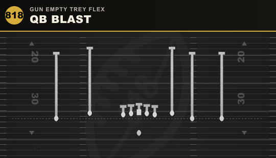 QB BLAST from Gun Empty Trey Flex