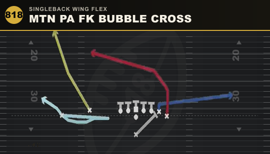 MTN PA FK BUBBLE CROSS from Singleback Wing Flex
