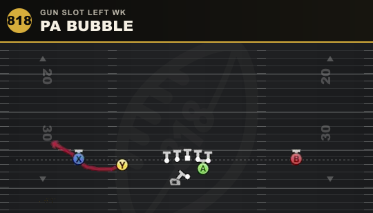 PA BUBBLE from Gun Slot Left Wk