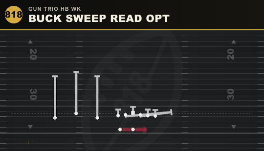 BUCK SWEEP READ OPT from Gun Trio HB Wk