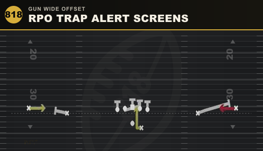 RPO TRAP ALERT SCREENS from Gun Wide Offset