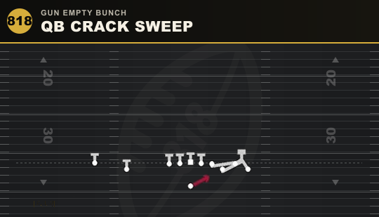 QB CRACK SWEEP from Gun Empty Bunch