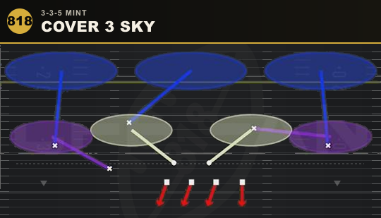 COVER 3 SKY from 3-3-5 Mint