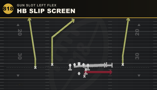 HB SLIP SCREEN from Gun Slot Left Flex