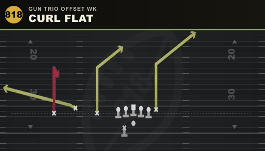 CURL FLAT from Gun Trio Offset Wk